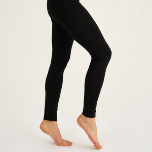 Sort bambus leggings fra JBS of Denmark