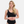 Fleur bamboo padded non-wired bra - black