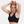 Fleur bamboo padded non-wired bra - black