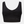 Fleur bamboo padded non-wired bra - black