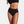 Black bamboo maxi panties