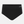 Black bamboo maxi panties