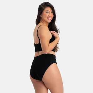 Sort bambus BH fra Bamboo Basics