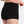 Stella high-waisted, corrective bamboo hotpants - Black 2 pack