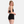 Stella high-waisted, corrective bamboo hotpants - Black 2 pack