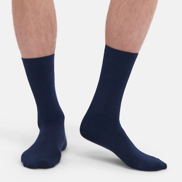 Beau bamboo socks - dark blue 3 pack