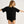 Sort bambus oversize T-shirt fra JBS of Denmark