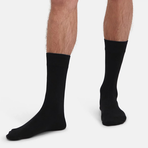 Beau bamboo socks - black 3 pack