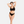 Bamboo bra for large breasts - black