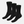Beau bamboo socks - black 3 pack
