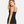 Black bamboo nightgown with narrow straps