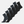 10 pairs of bamboo socks black/dark grey