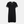 Karita bamboo short-sleeved nightgown - black