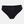 Black bamboo thong panties