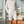White shorts in bamboo and linen