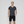 Dark grey v-neck bamboo T-shirt