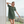Green bamboo t-shirt dress