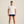 White v-neck bamboo T-shirt