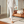 White bamboo and linen trousers