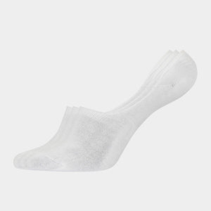 3 pak hvide footies i bambus 37-41   Decoy