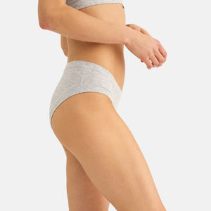 3 pak Grå bambus Hipster trusse fra JBS of Denmark