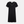 Jacqueline bamboo short-sleeved nightgown - black