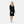 Jacqueline bamboo long-sleeved nightgown - black