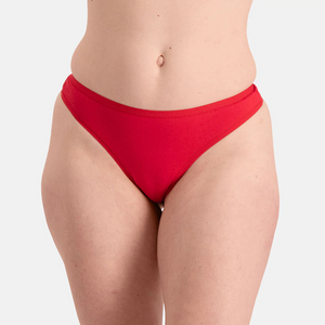 3 pak Rød bambus G-streng trusse fra Bamboo Basics