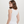 White bamboo tank top wide strap
