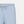 Light blue striped bamboo night shorts