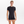 2 black slim fit bamboo crew neck T-shirts