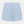 Kimmy bamboo night shorts - light blue striped