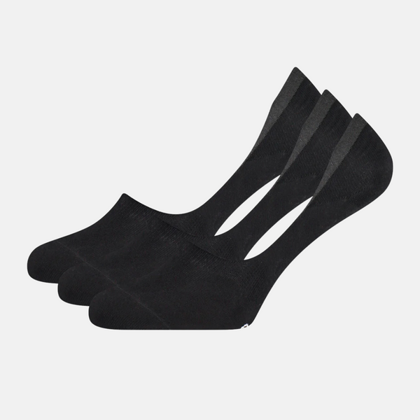 Mika Bamboo footies - Black 3 pack