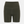 Olive green high waisted bamboo workout shorts 5