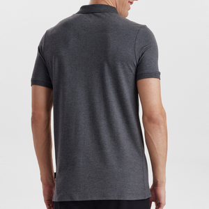 Grå bambus Polo Shirt fra JBS of Denmark