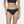 Black bamboo thong panties