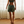 Green bamboo shorts in seersucker quality