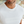 White bamboo T-shirt with logo