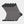5 pairs of dark grey striped bamboo socks
