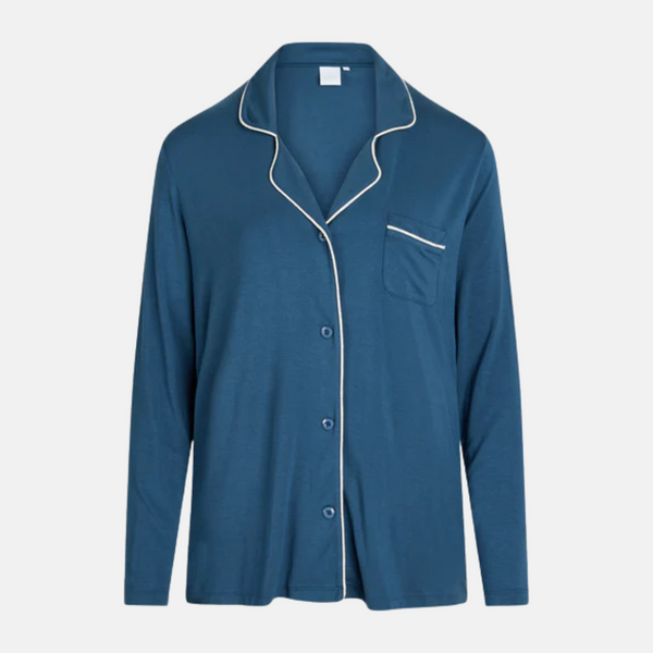 Joy bamboo nightshirt - dusty blue