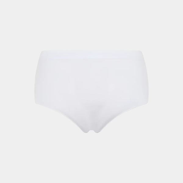White bamboo maxi panties
