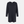 Bea long-sleeved bamboo nightgown navy with dots