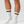 3 pairs of white bamboo tennis socks with black stripes