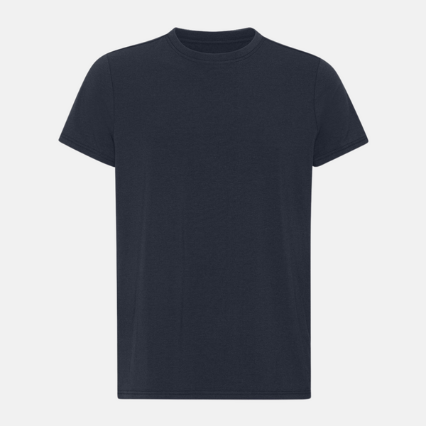 Navy crew neck bamboo T-shirt
