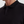 Black pique bamboo polo shirt