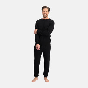 Sort bambus joggingsæt fra Bamboo Basics