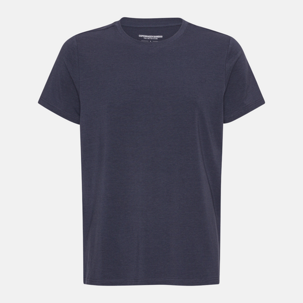 Dark Grey Bamboo Crew Neck T-Shirt