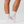 10 pairs of bamboo socks low cut white/mauve mix