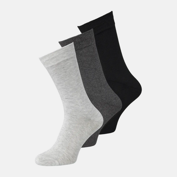 JACBASIC Bamboo Socks Mix 3 Pack