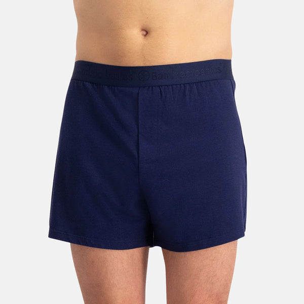 2 pack Blue bamboo Boxer shorts